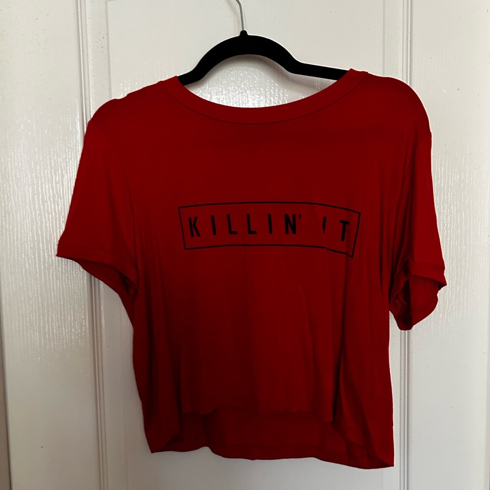 Fashion Nova Killin It Crop Top